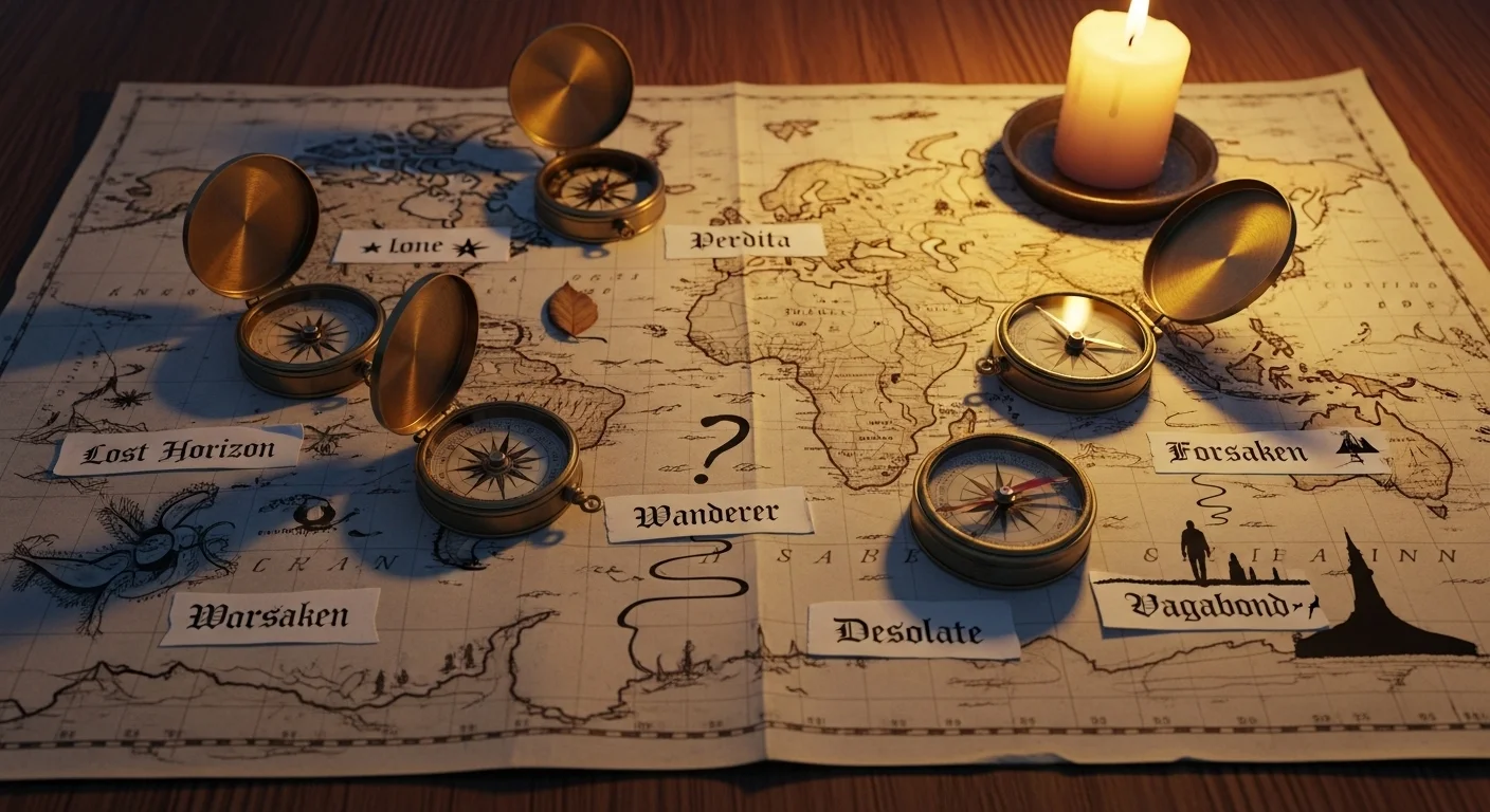 names that mean lost