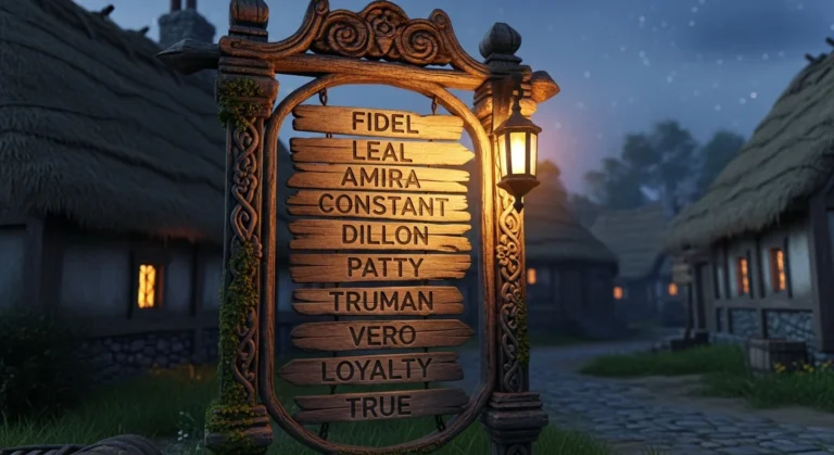 names that mean loyal