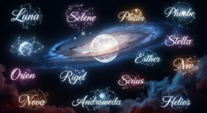 names that mean moon or stars