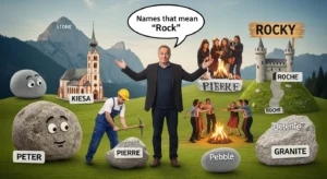 names that mean rock