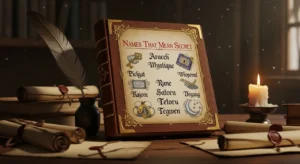 names that mean secret