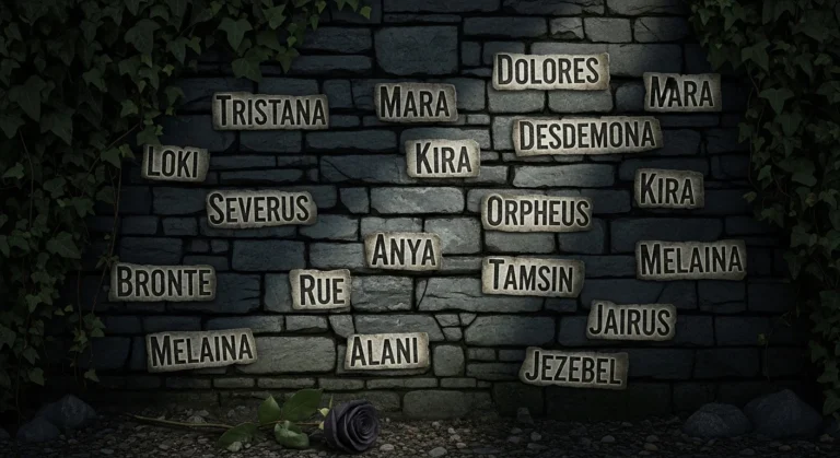 names that mean sorrow