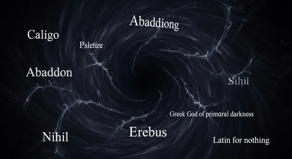 names that mean void