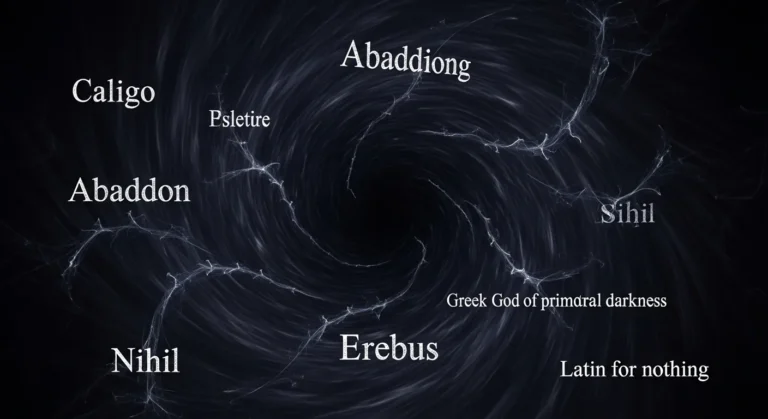 names that mean void