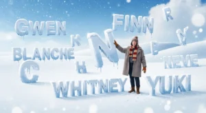 names that mean white or snow