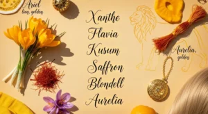 names that mean yellow