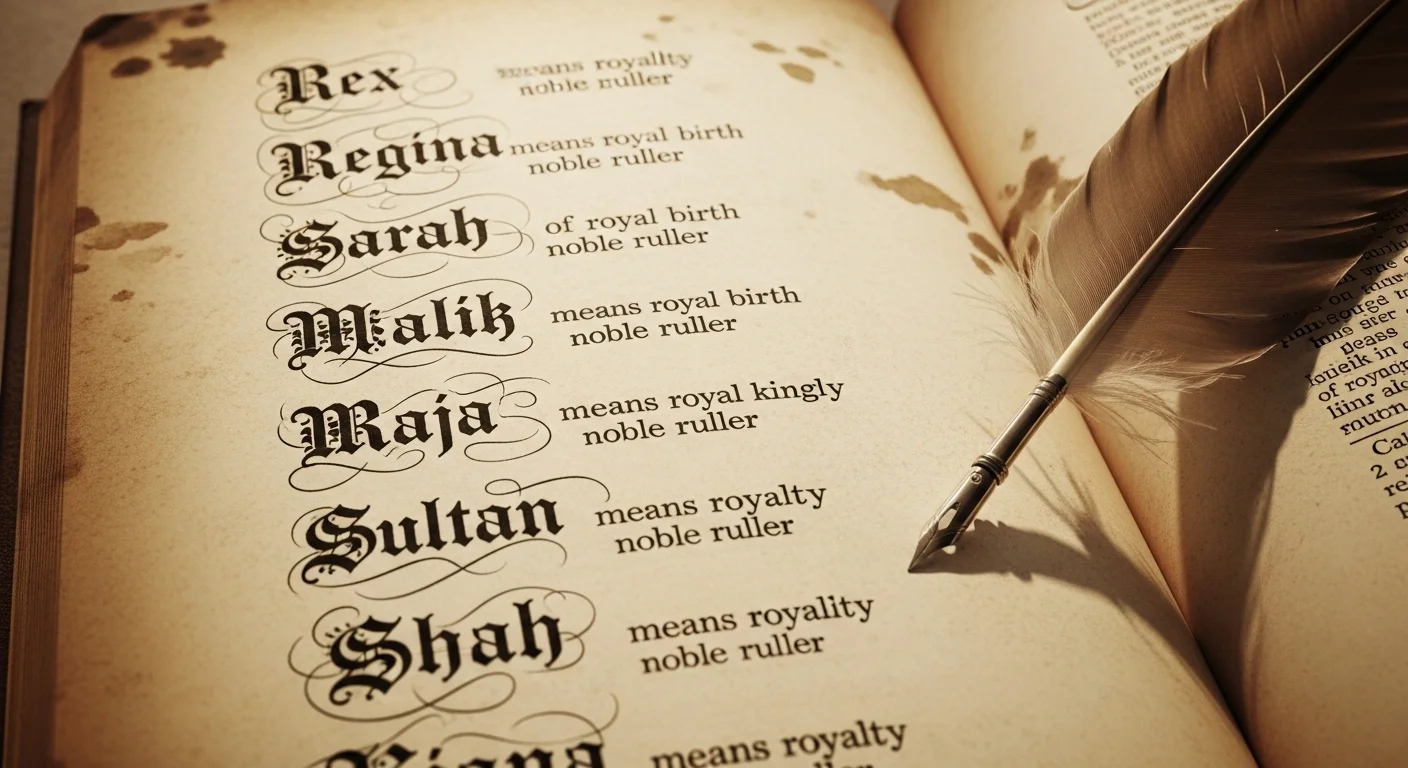 Cultural & International Names That Mean Royalty