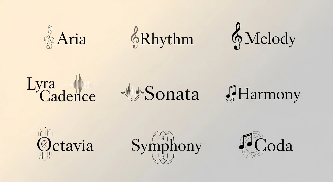 Cute and Modern Music Names