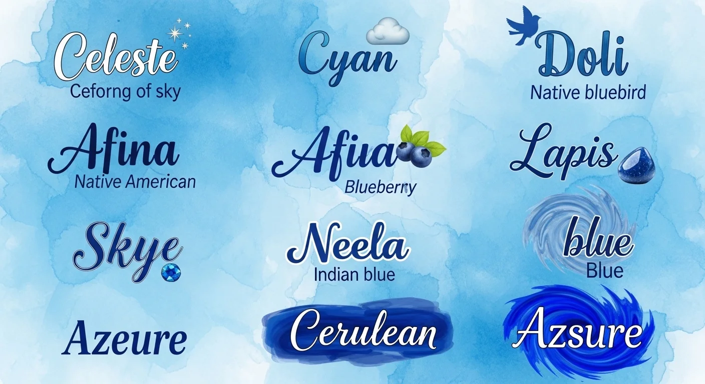 Girl Names Meaning Blue Moon
