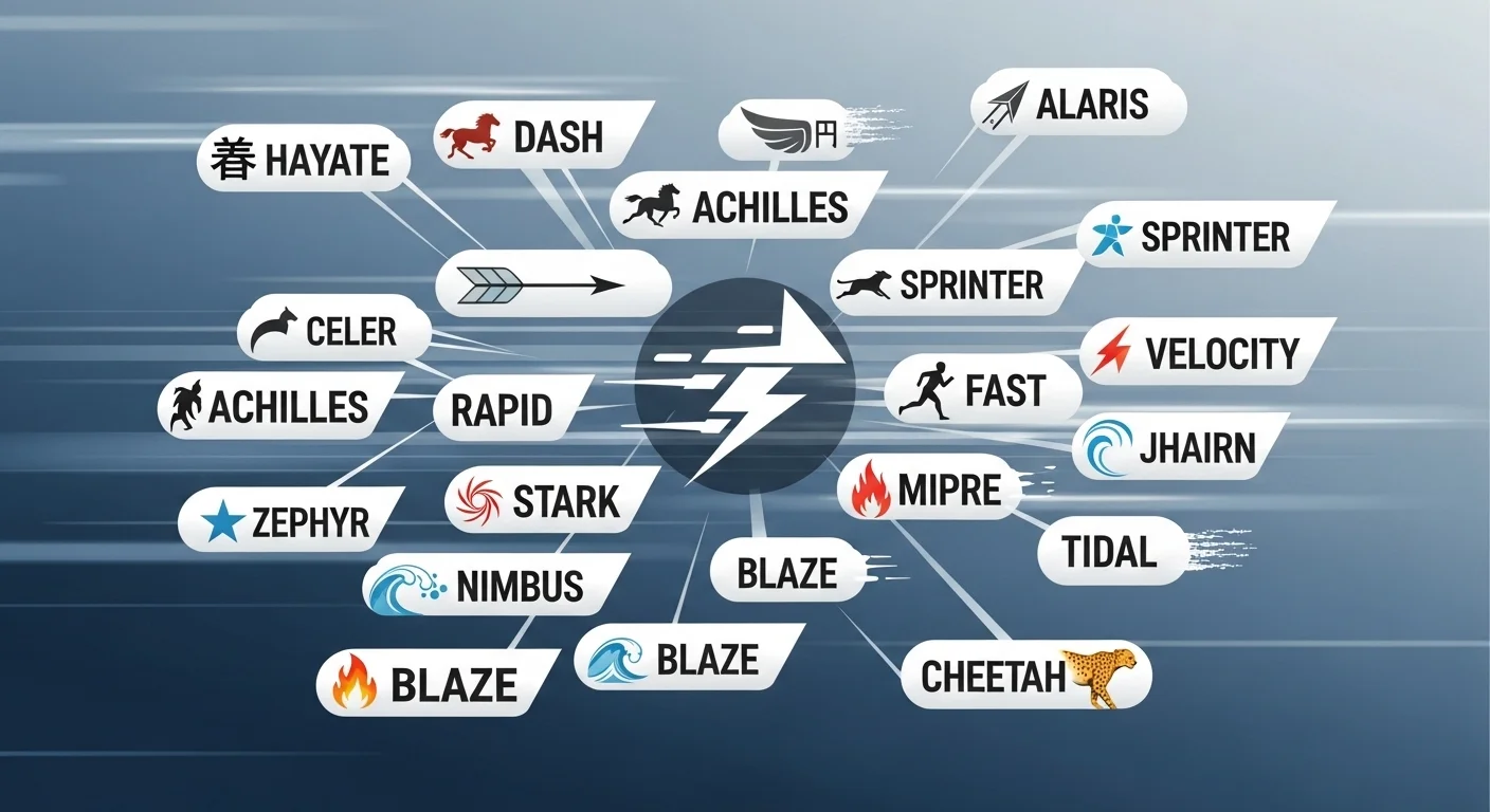 Girl Names That Mean Fast
