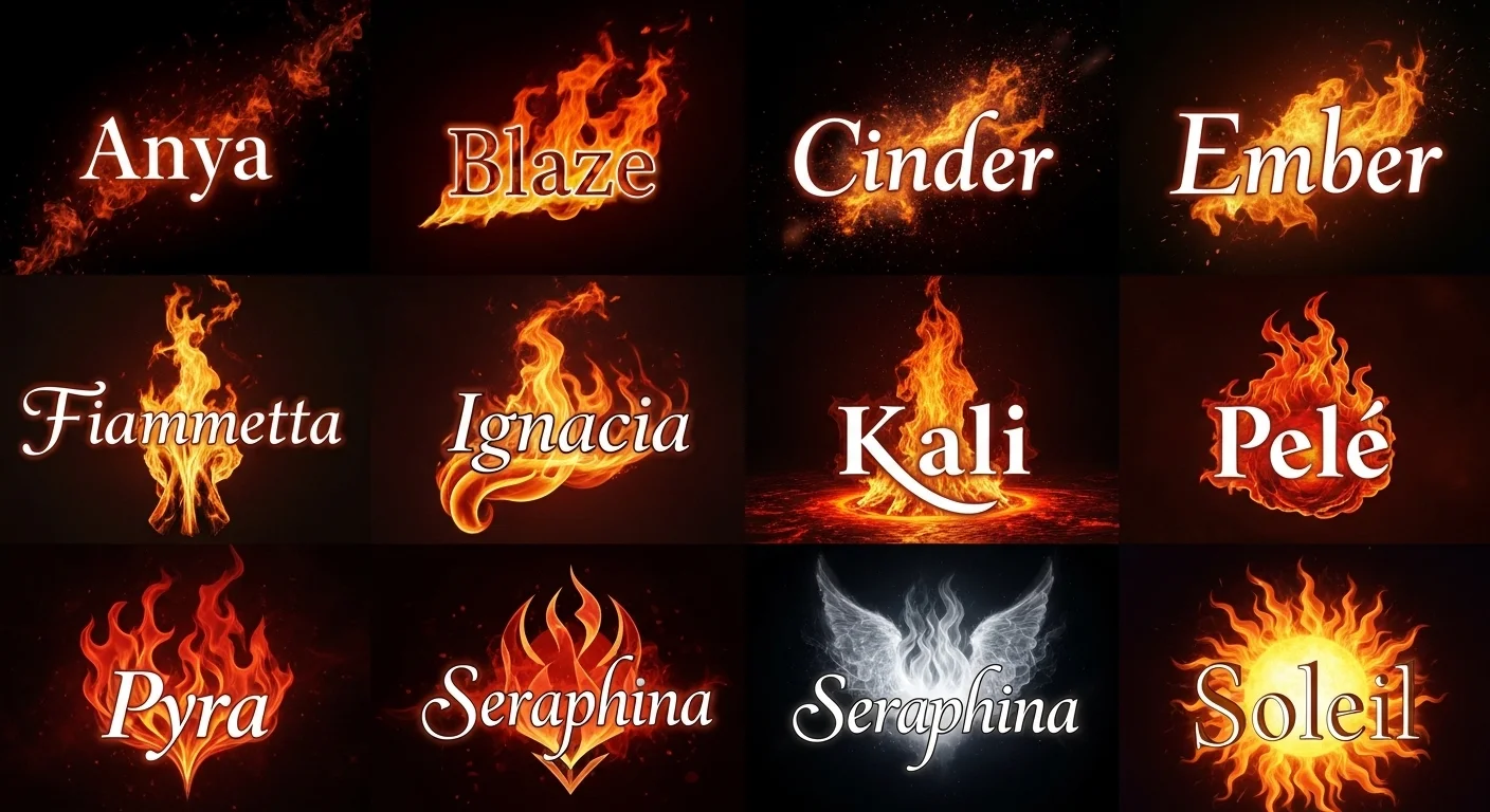 Girl Names That Mean Fire and Water