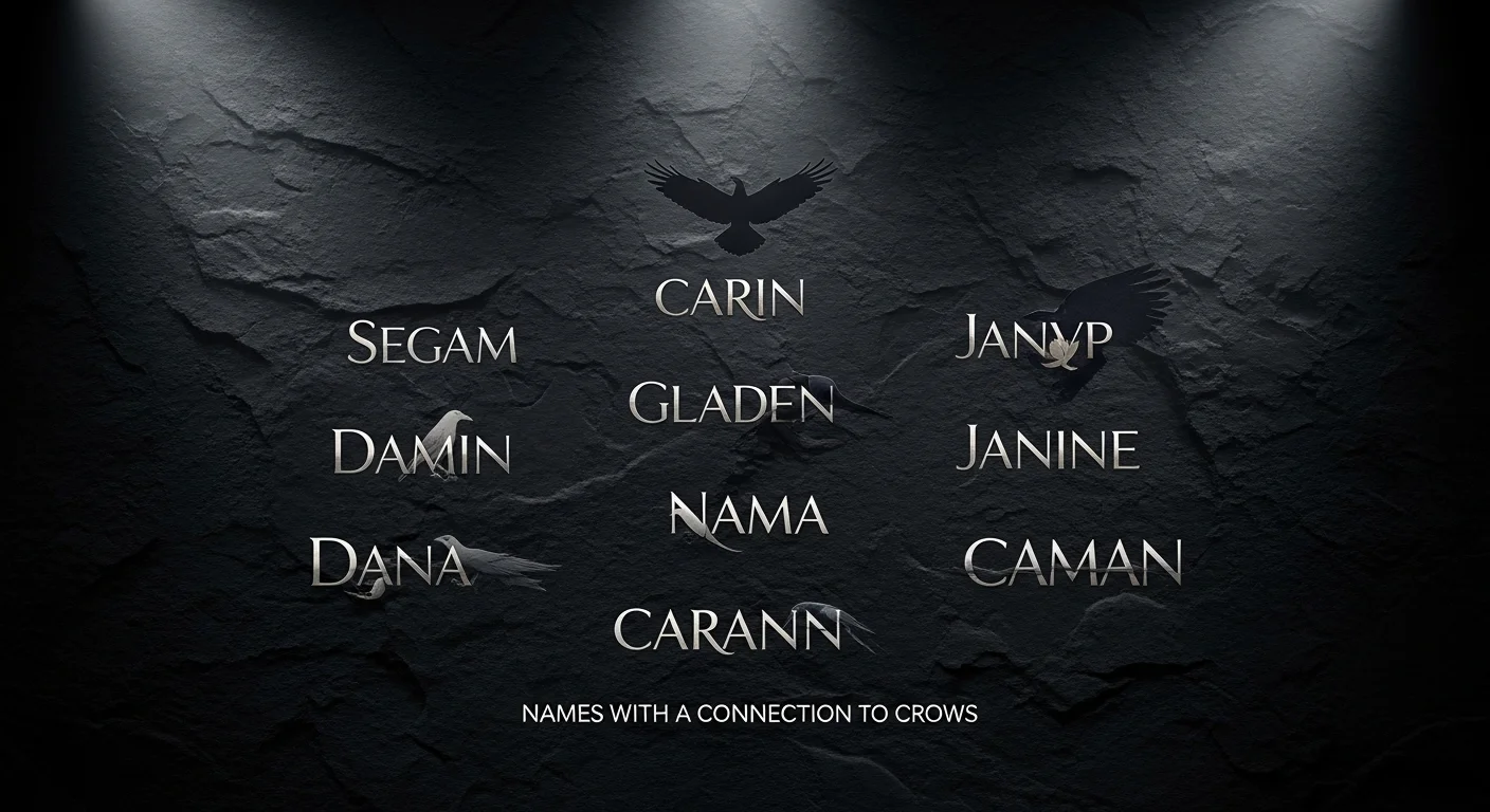 Girl Names that Mean Crow
