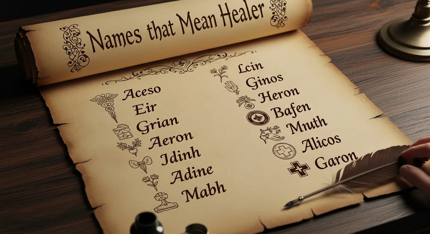 Girl Names that Mean Healer