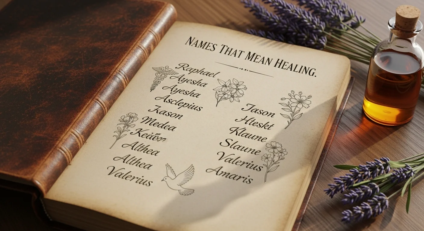 Girl names that mean healing