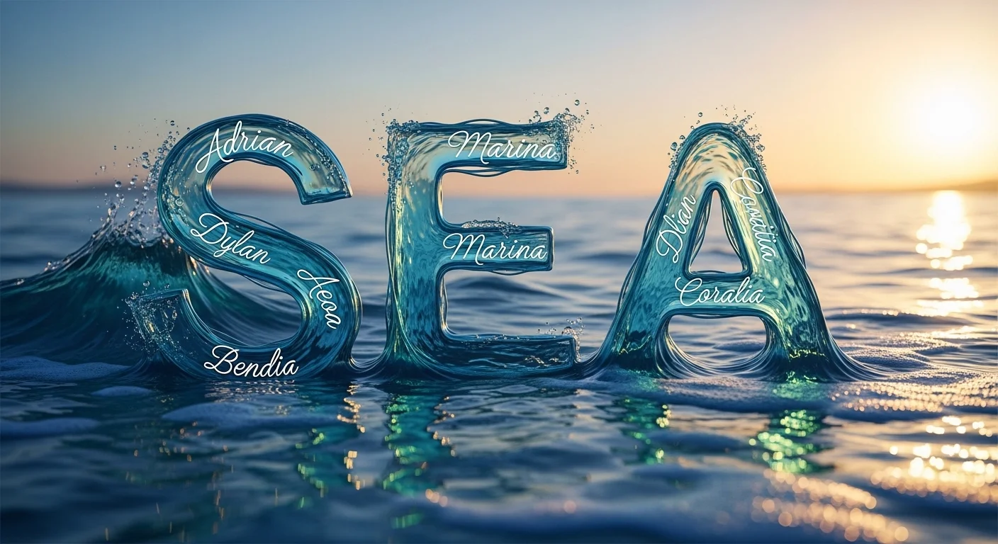 Girl names that mean sea