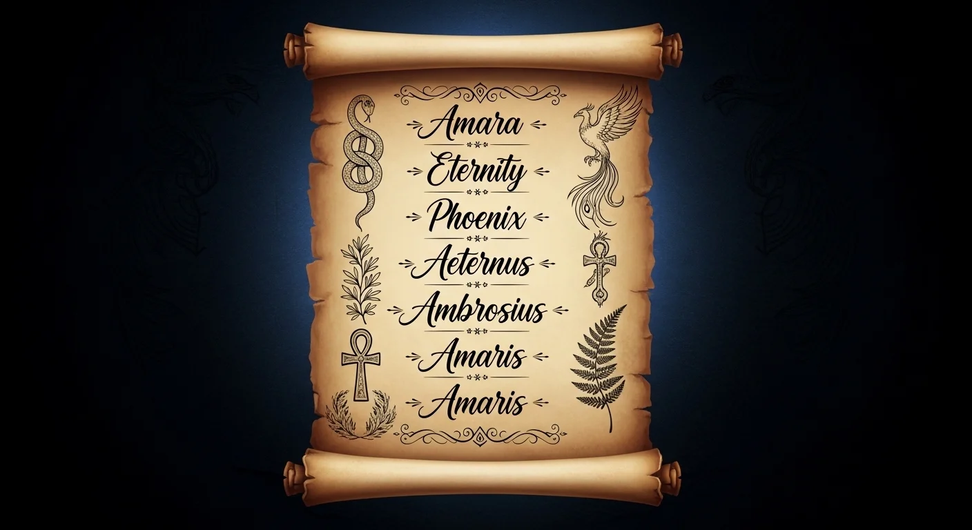 How We Create Immortal Names
