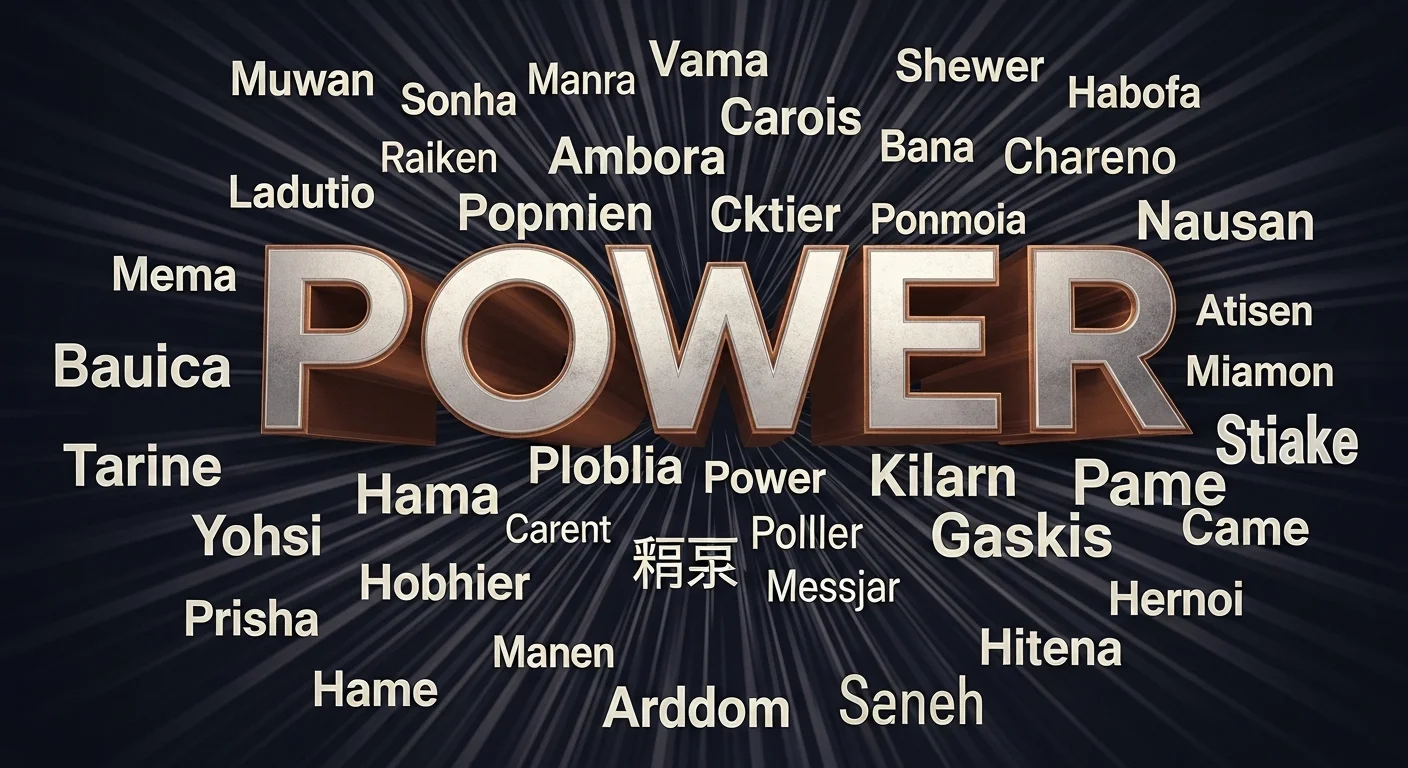 Japanese Names That Mean Power
