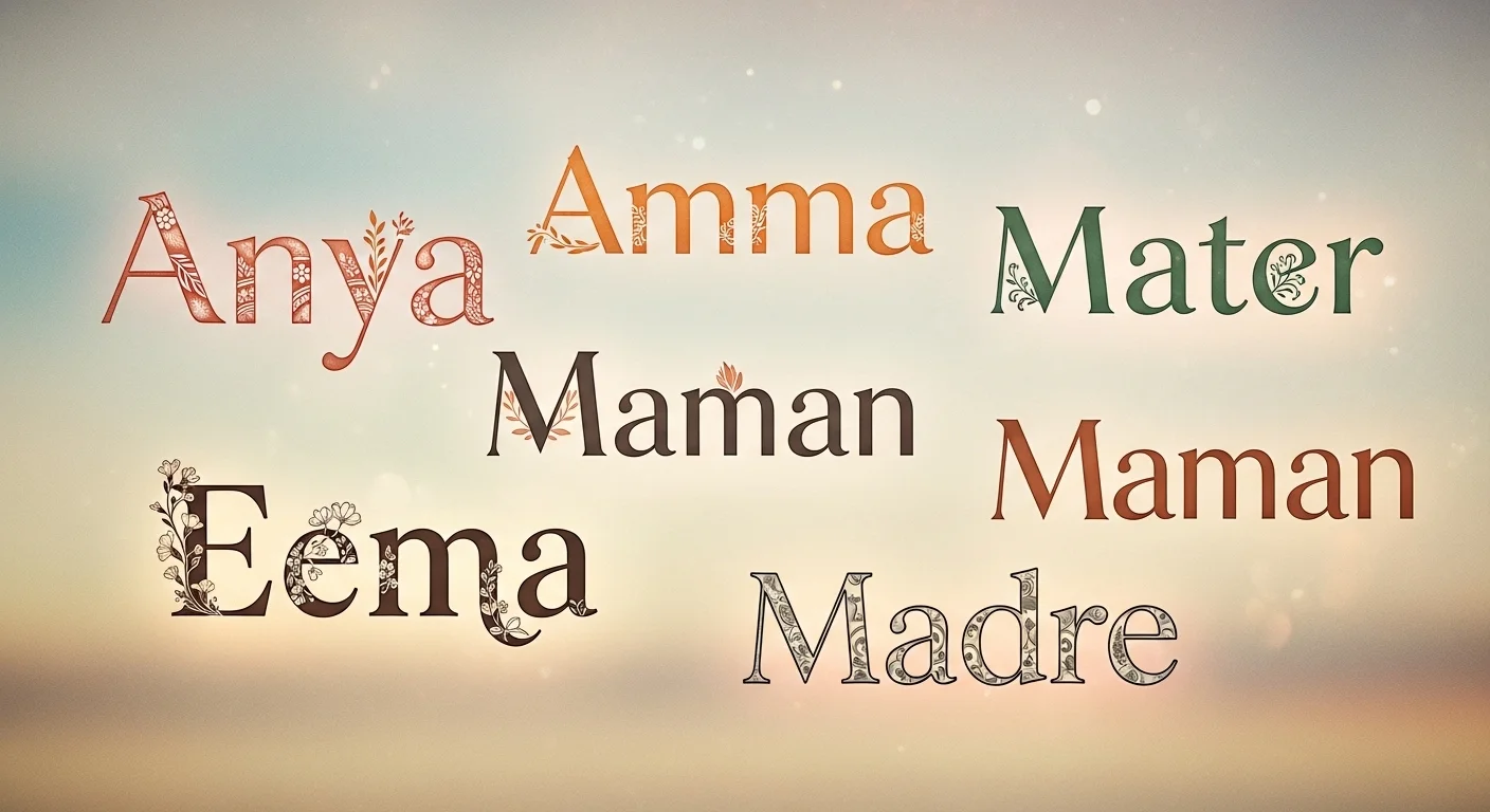 Japanese names that mean mother