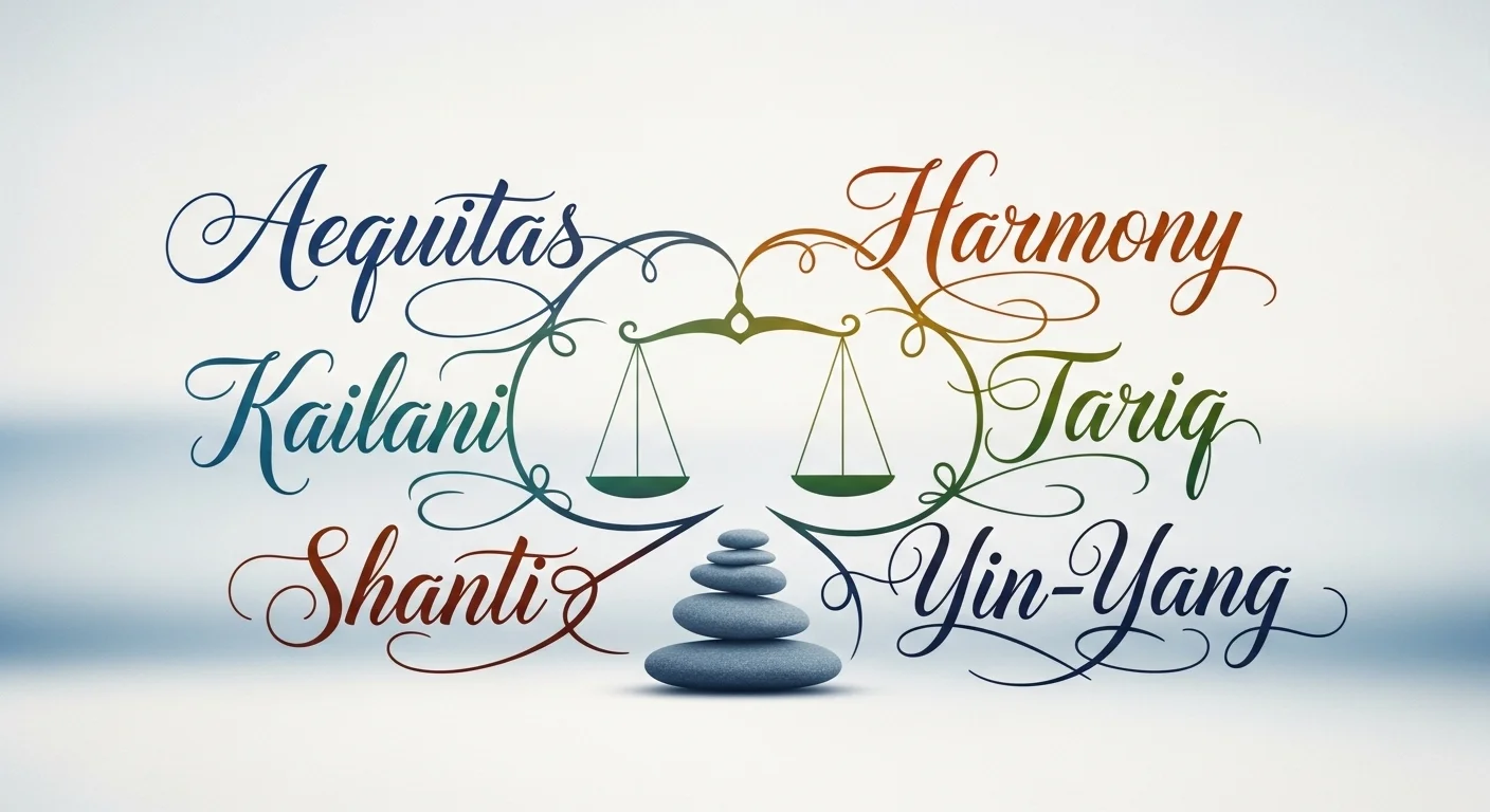 Modern & Unique Balance Names
