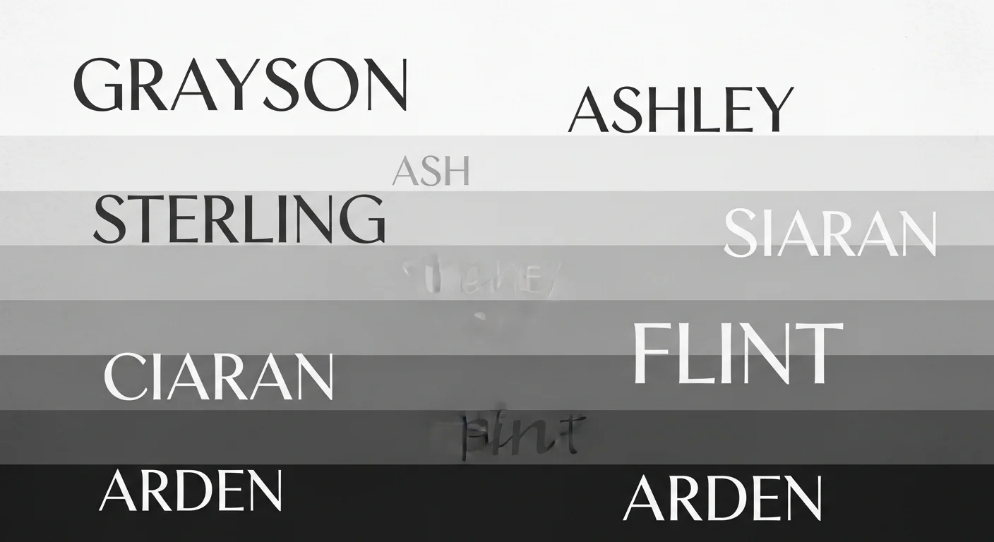 Modern & Unique Grey Names