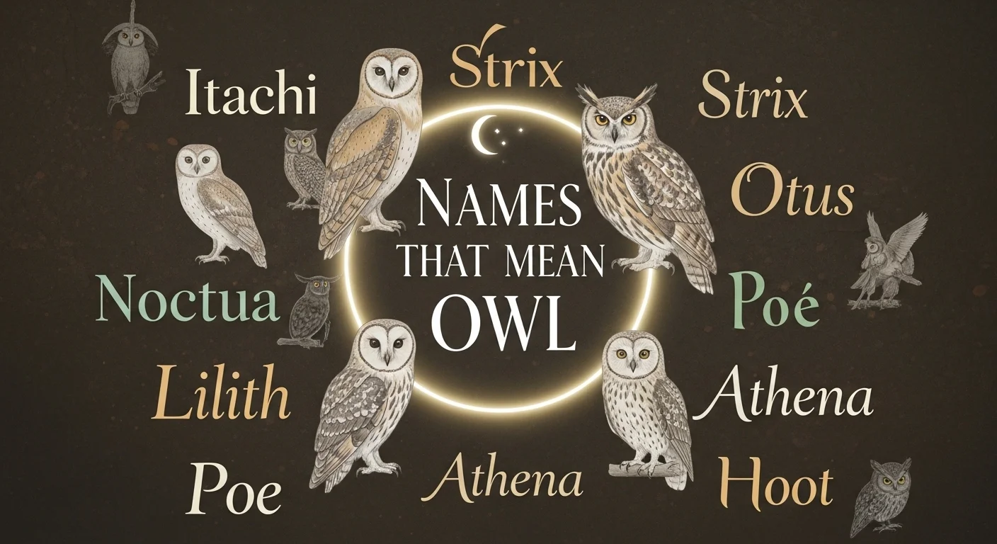 Modern & Unique Owl Names