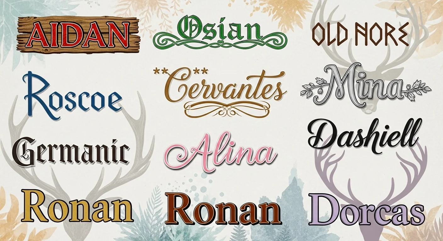 Mythological & Legendary Deer Names