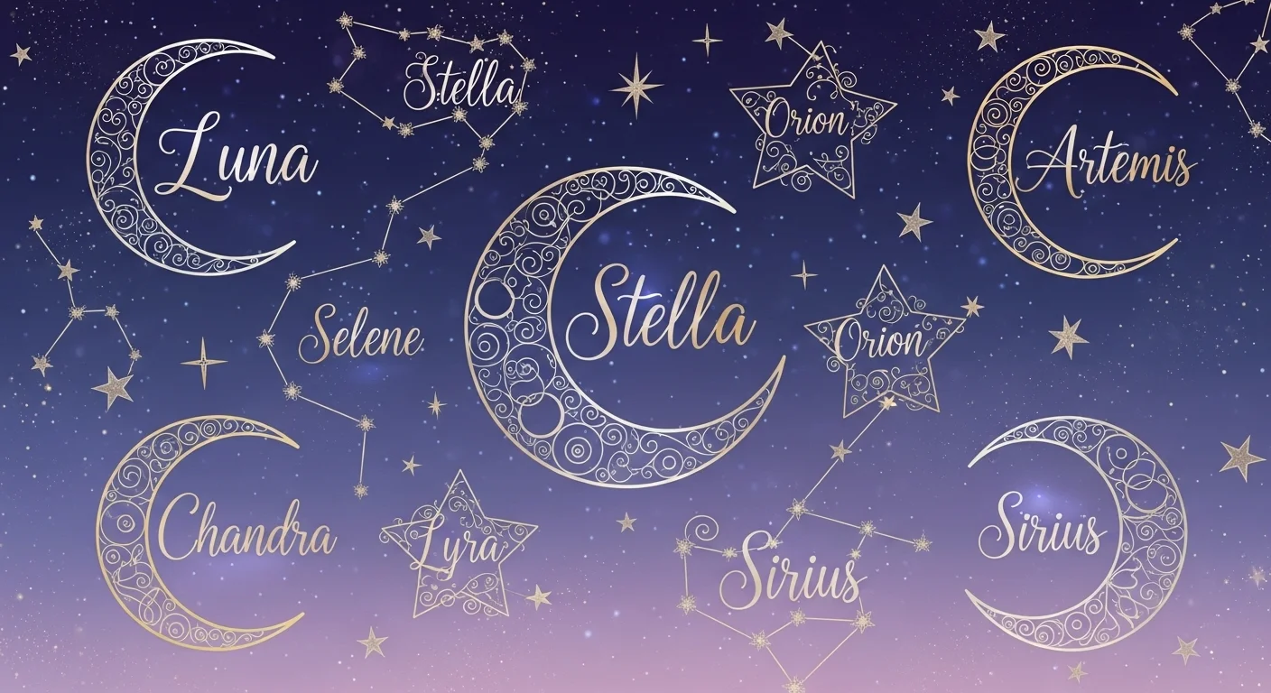 Mythological Moon & Star Names