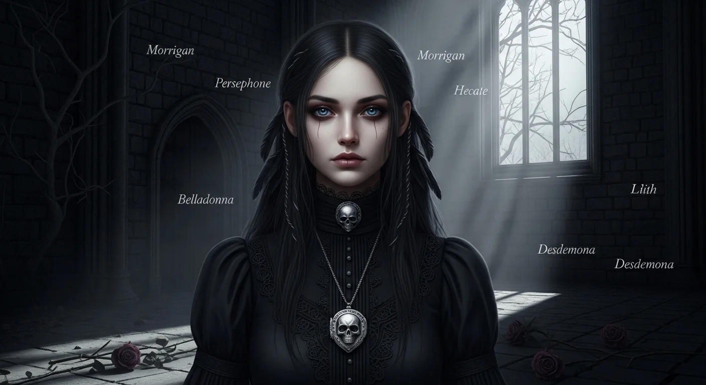 Names Linked to Night and Shadow