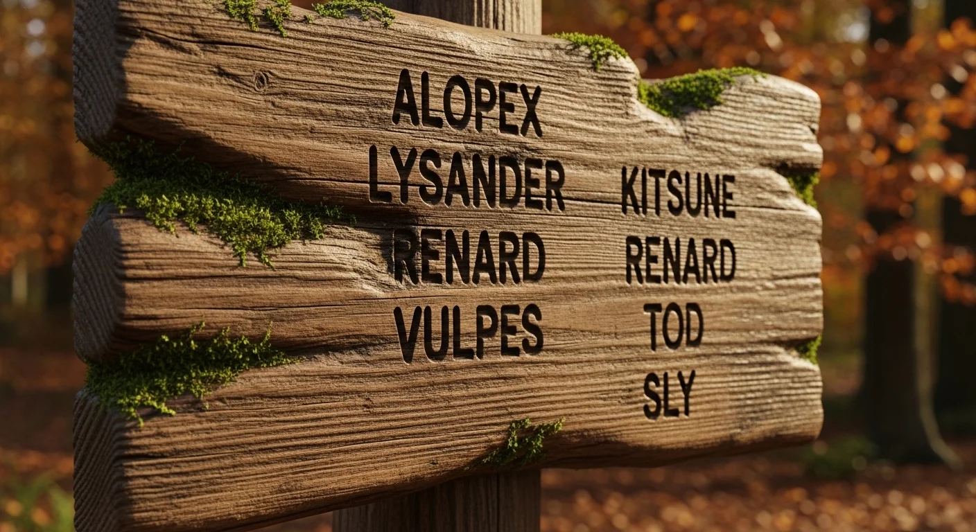 Names That Mean Fox japanese