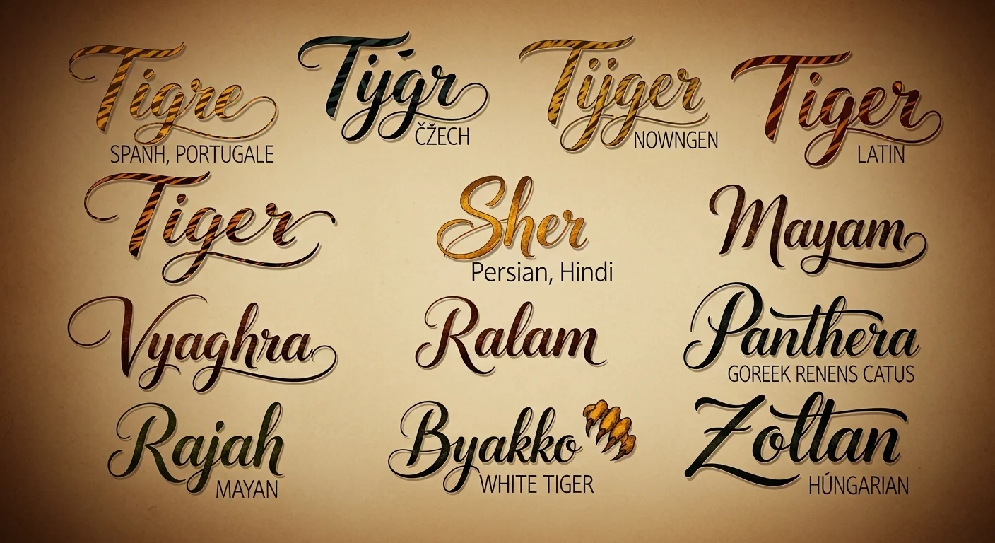 Names That Mean Tiger