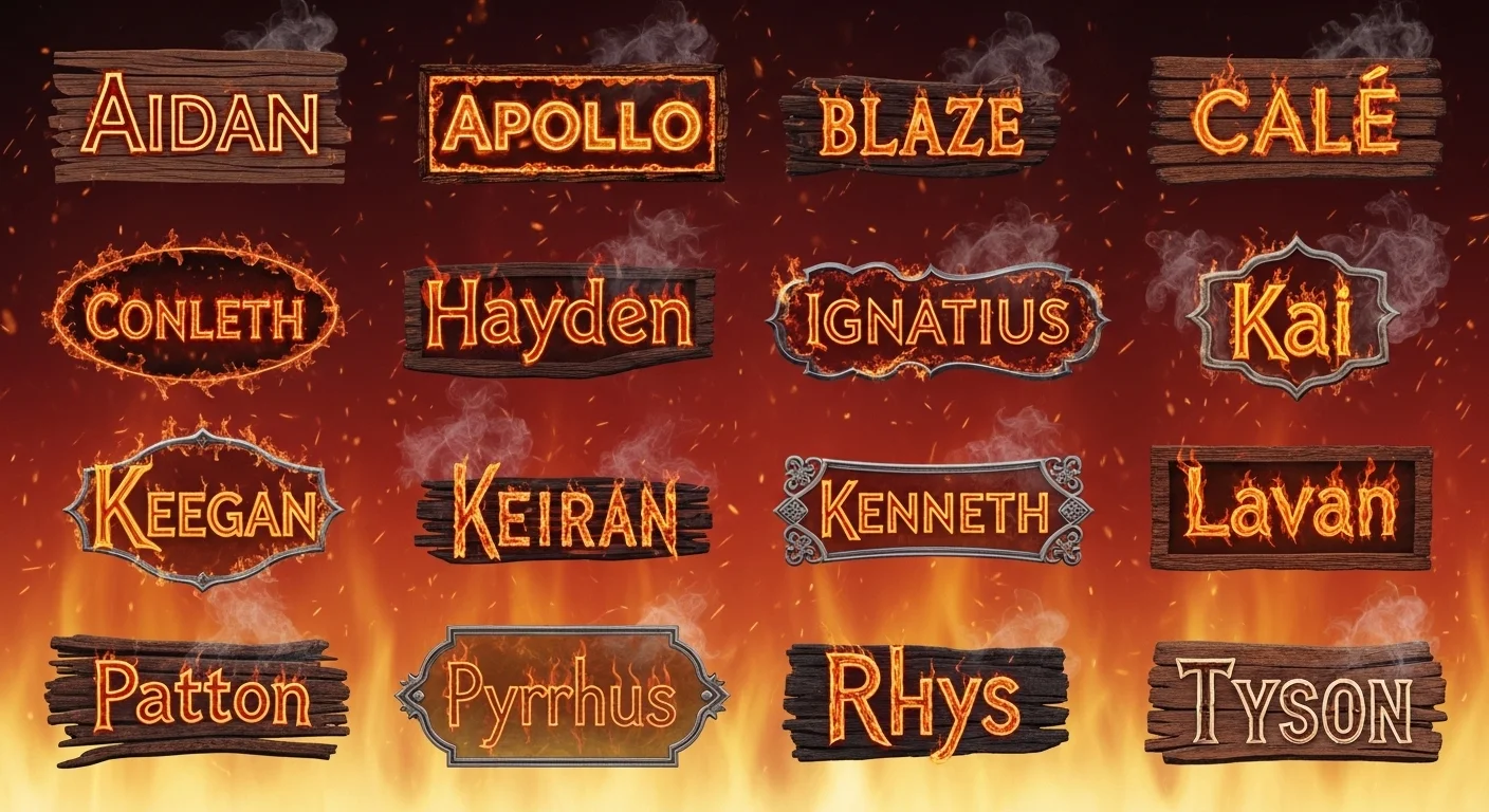 Names meaning fire spirit