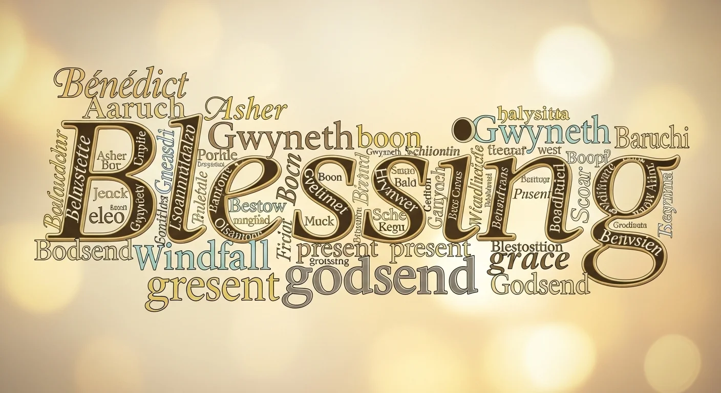Names that mean blessing girl