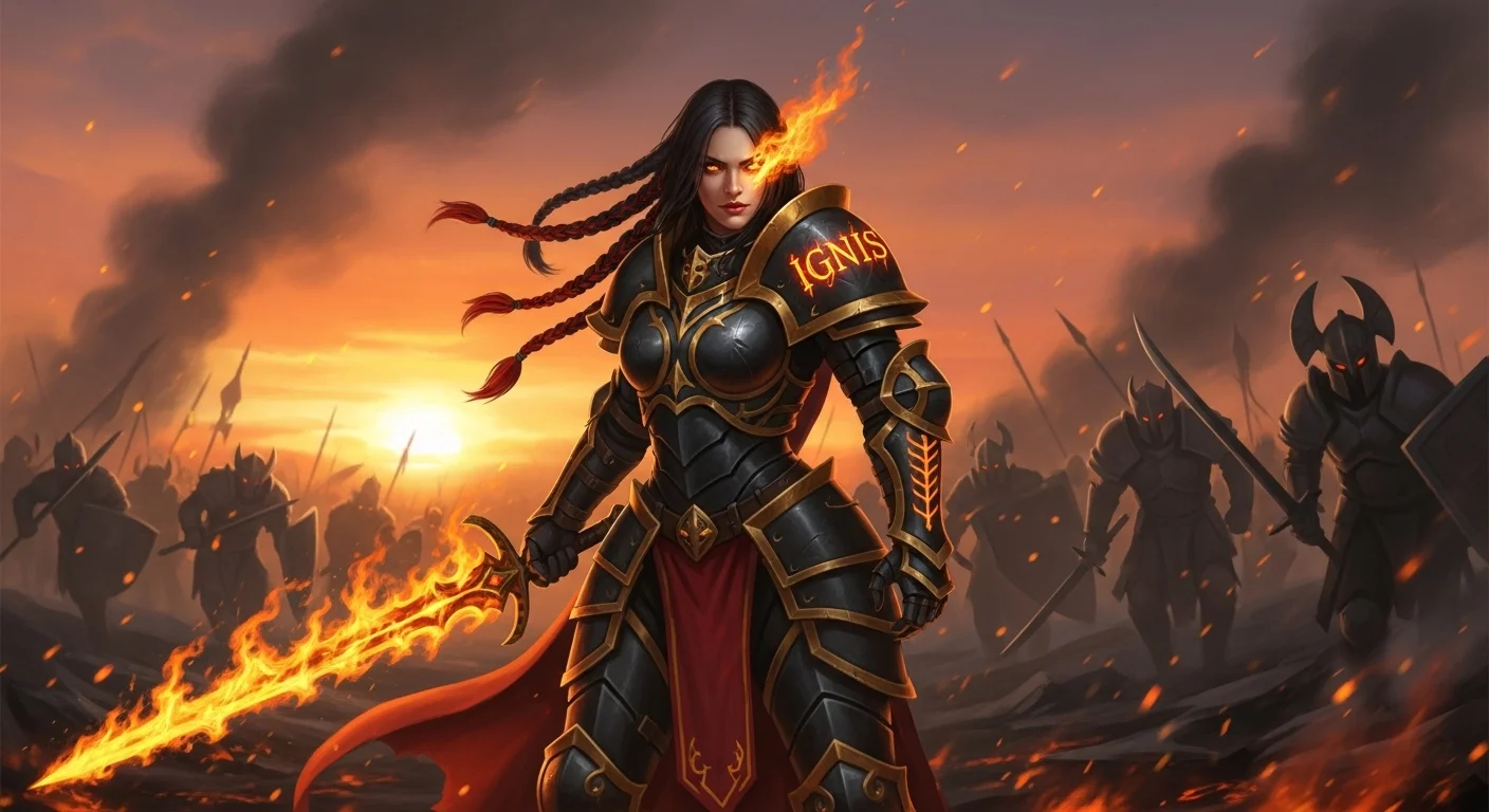 Names that mean fire girl