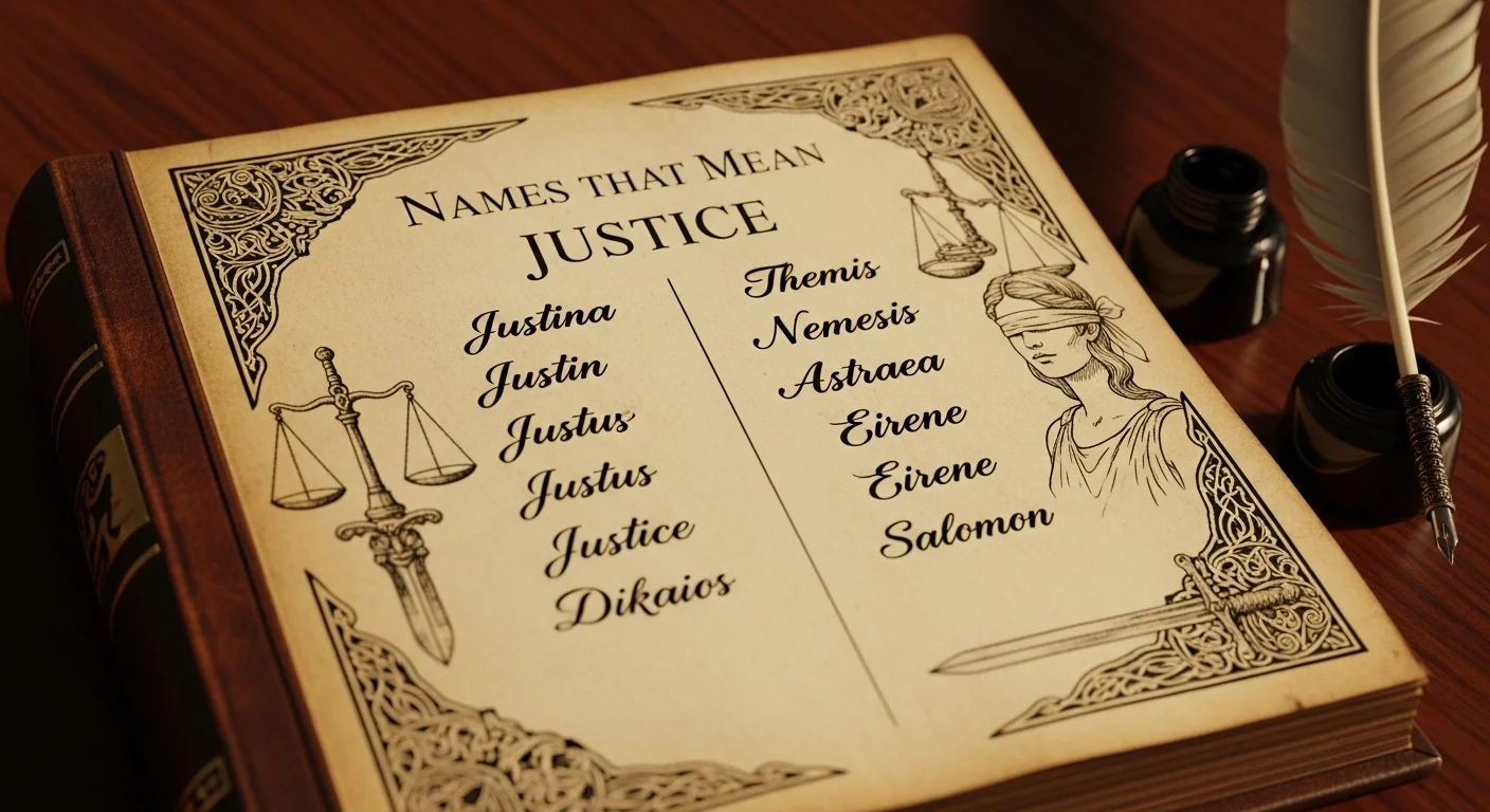 Nature-Inspired Names That Mean Justice