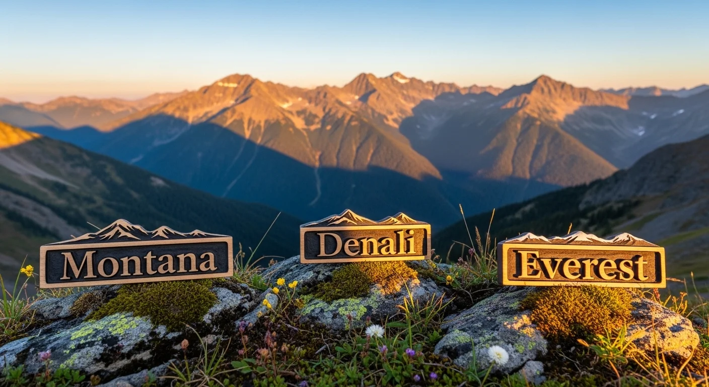 Rare & Legendary Mountain Names
