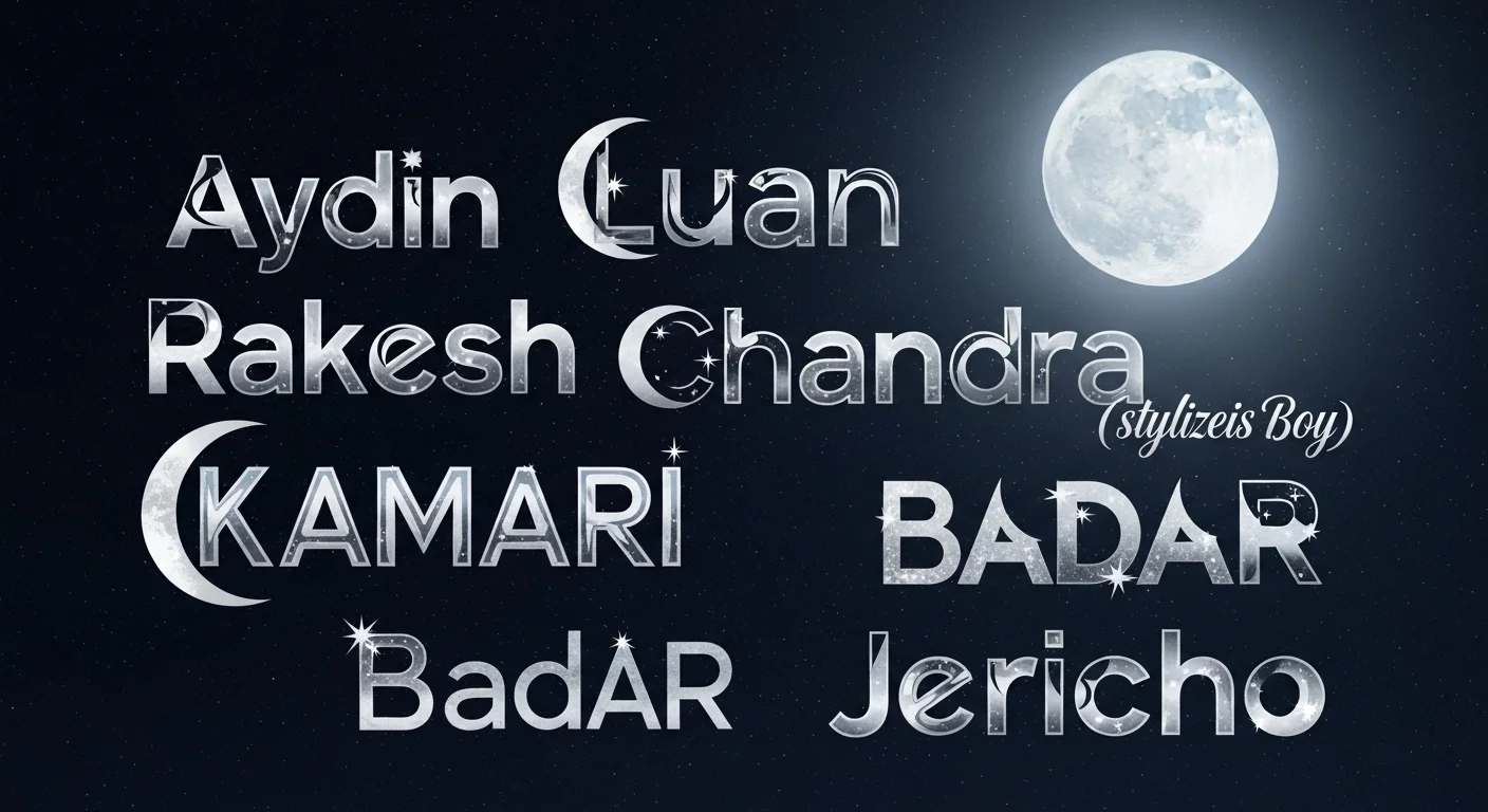 Short Boy Names That Mean Moon