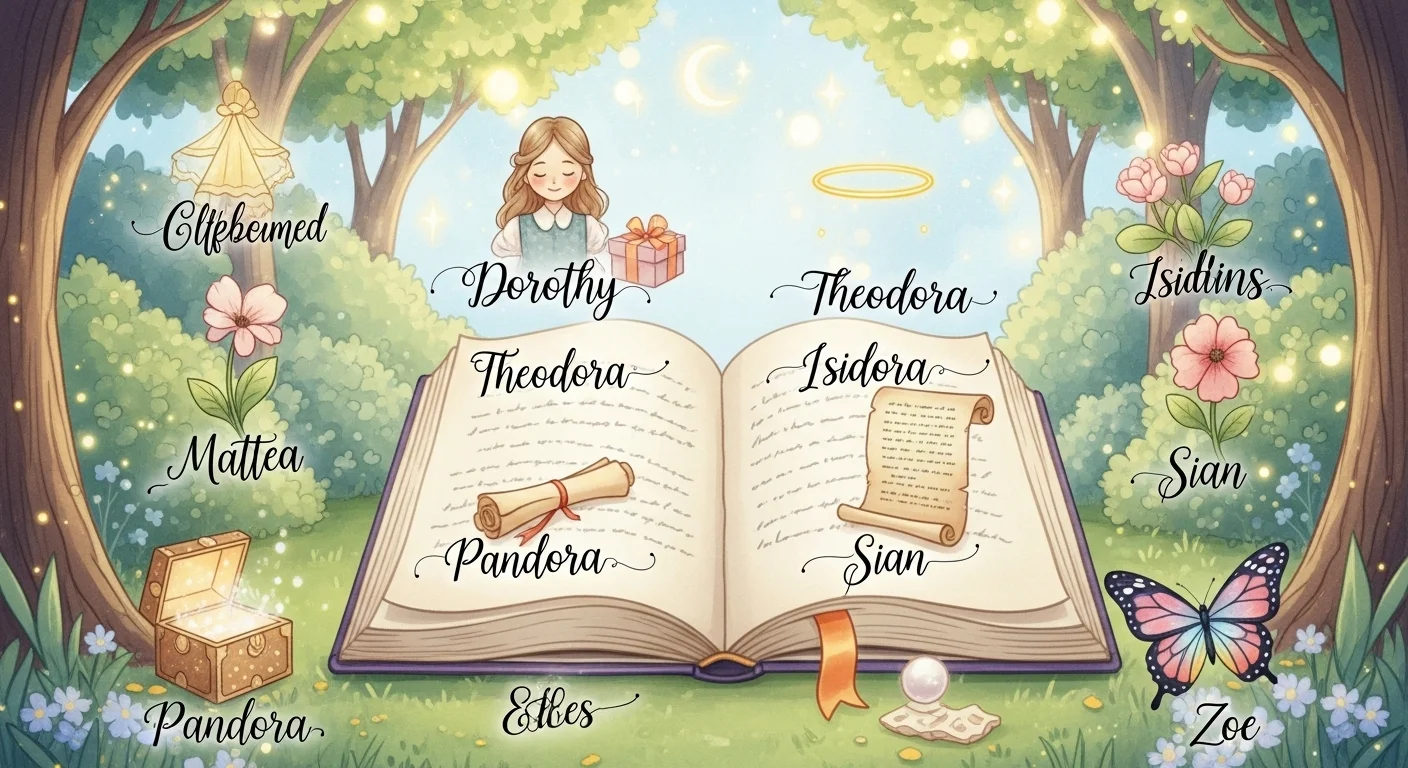 Unique Girl Names That Mean Gift from God