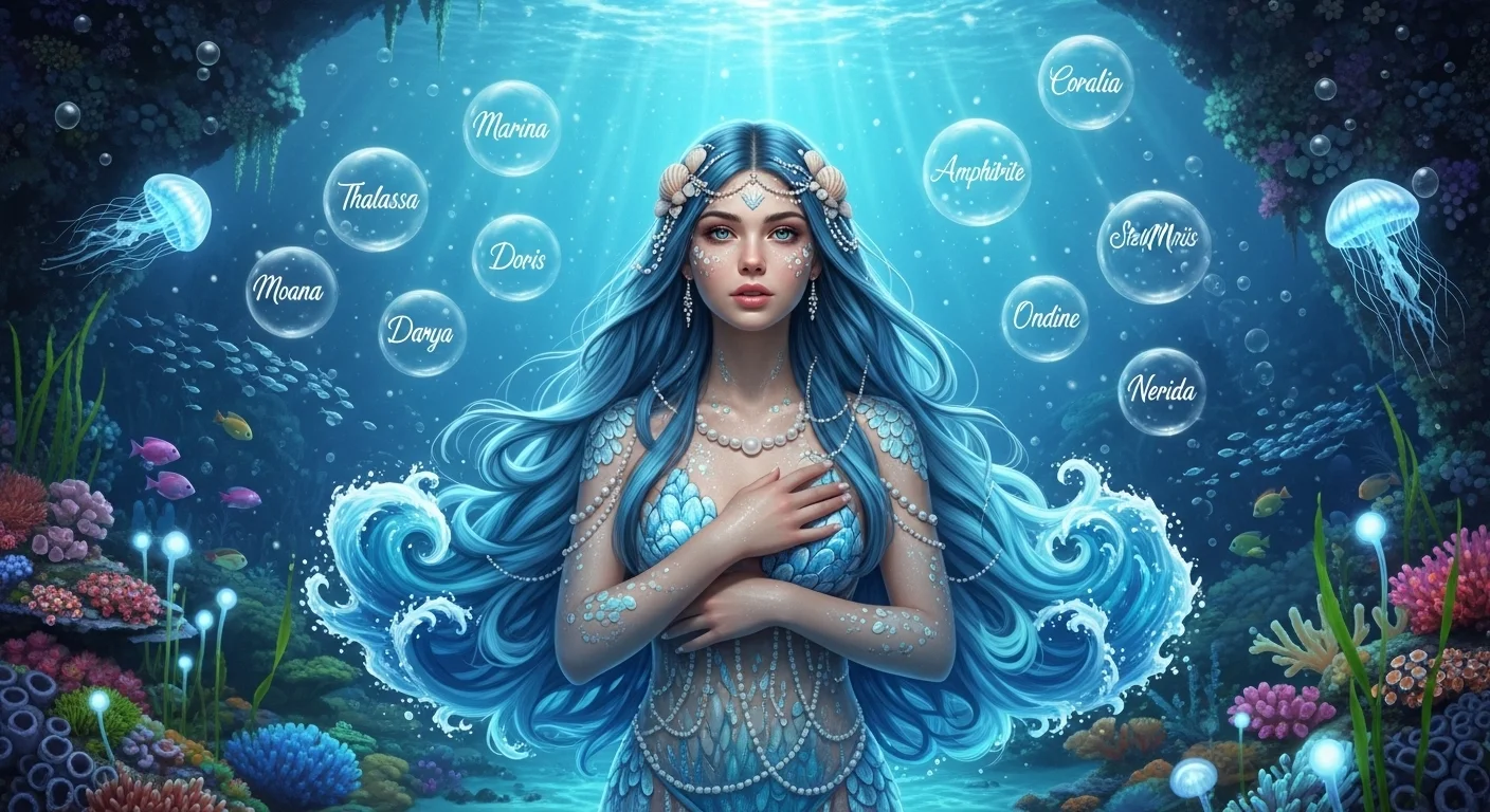 Unique Girl Names That Mean Ocean