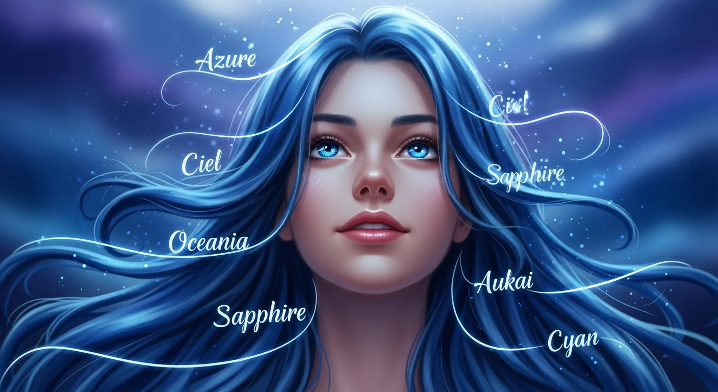 Unique Girl Names that Mean Blue