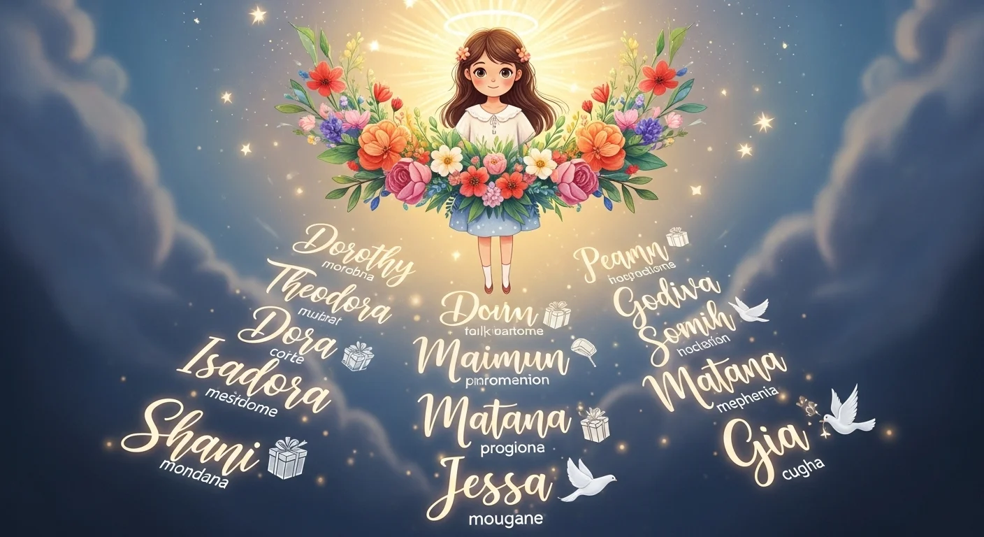 Unique & Rare Girl Names That Mean Gift From God