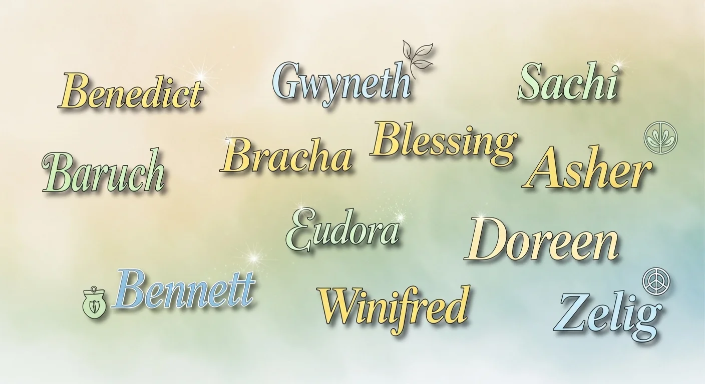 Unique & Rare Names That Mean Blessing