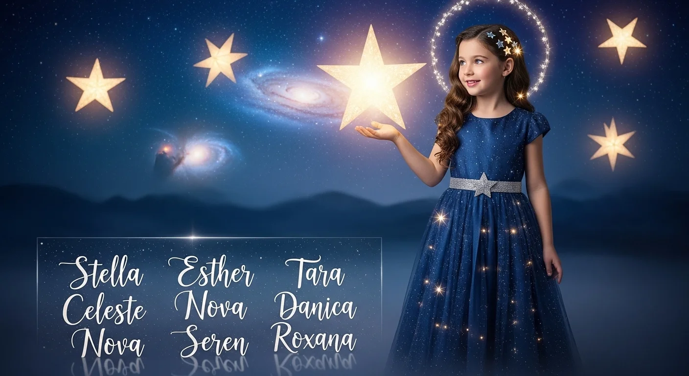 Unique girl names that mean star