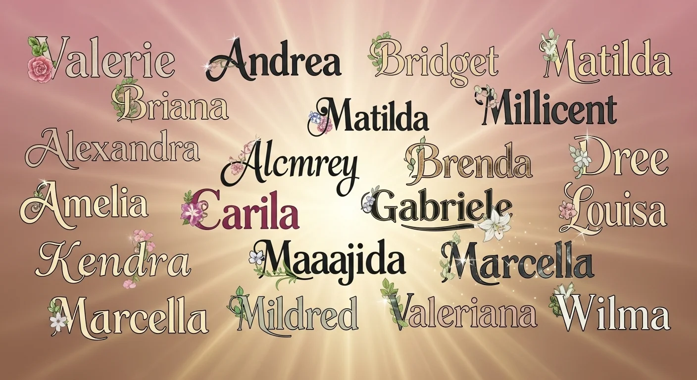 Unique girl names that mean strong and beautiful