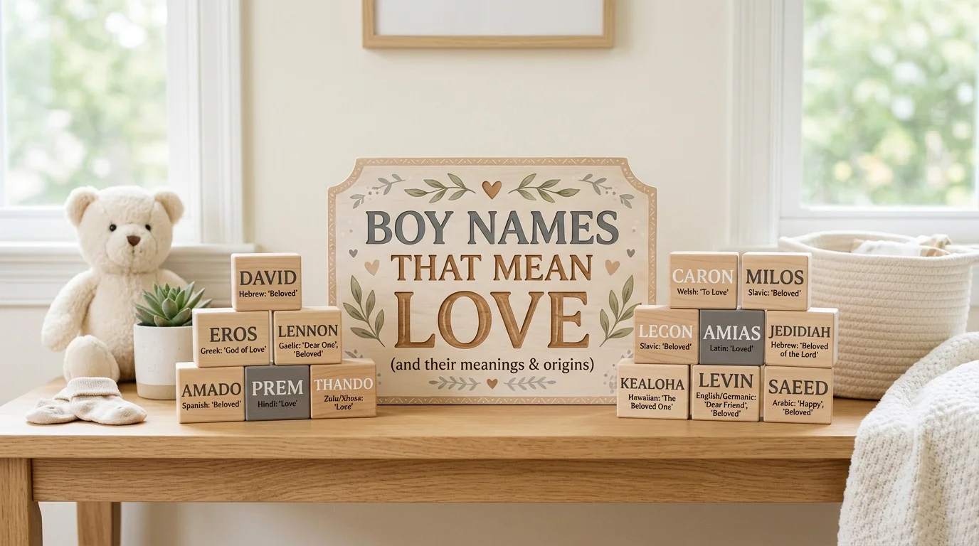 Boy names that mean love and strength