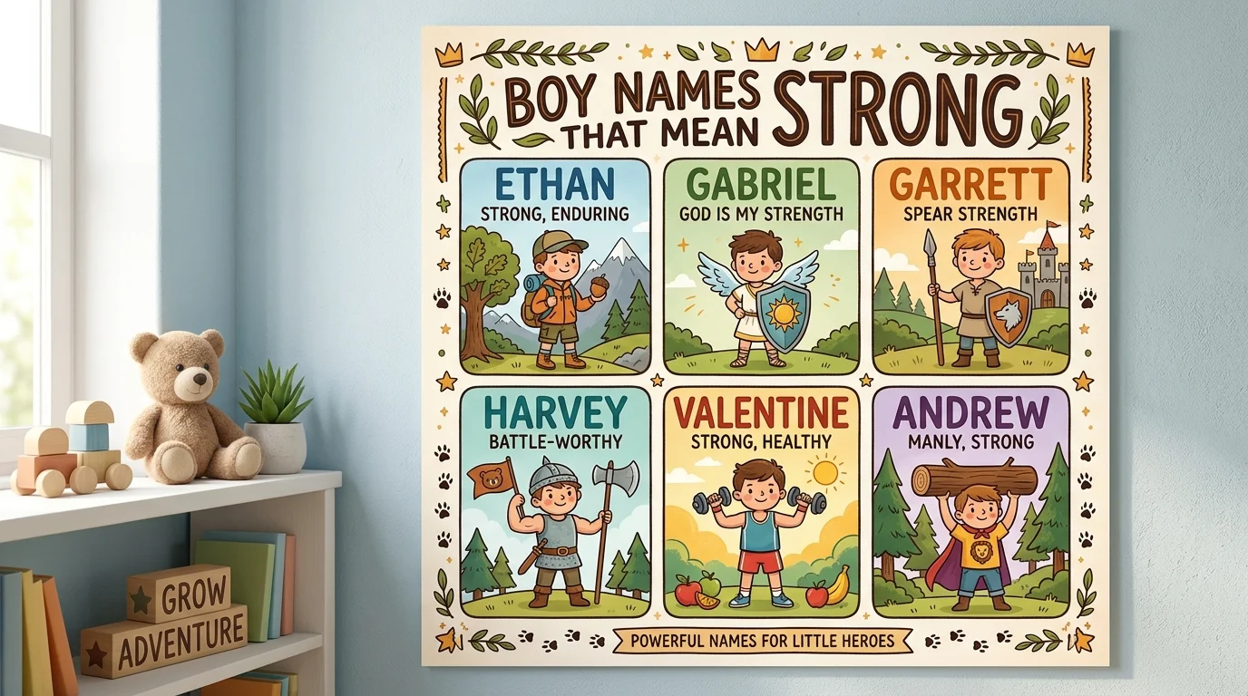 Boy names that mean strong fighter