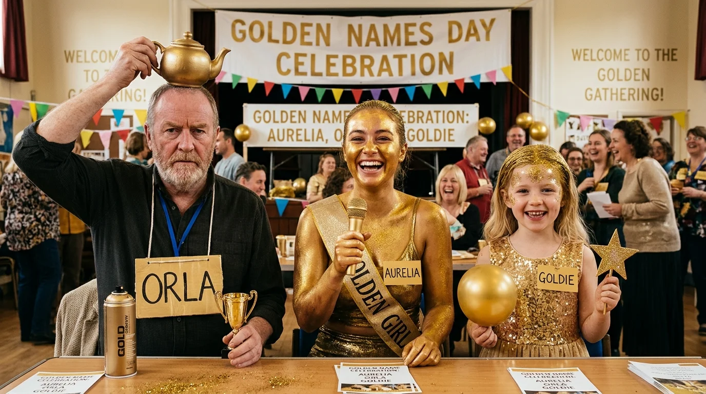 International Names That Mean Golden