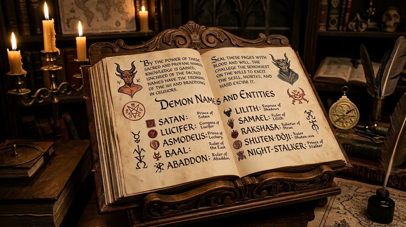 Mythological Male Names That Mean Demon