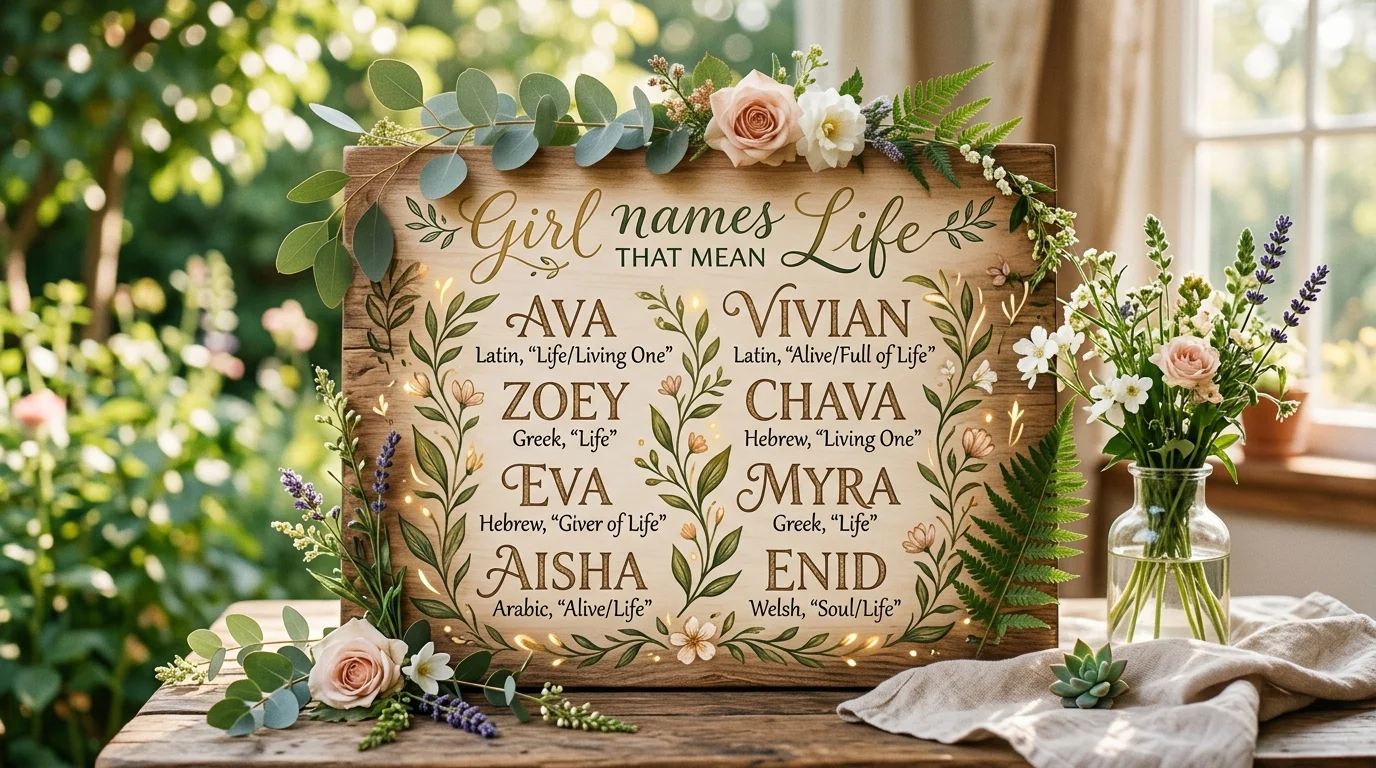 Mythology & Symbolic Names That Mean Life