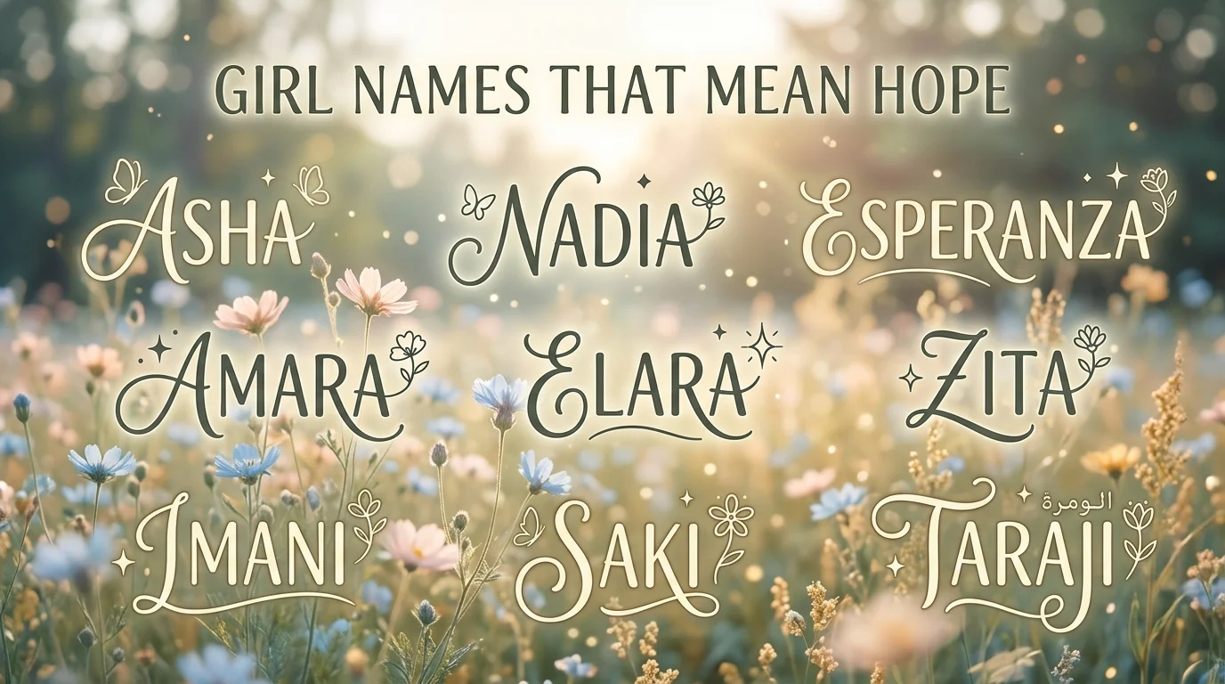 Names meaning hope or miracle