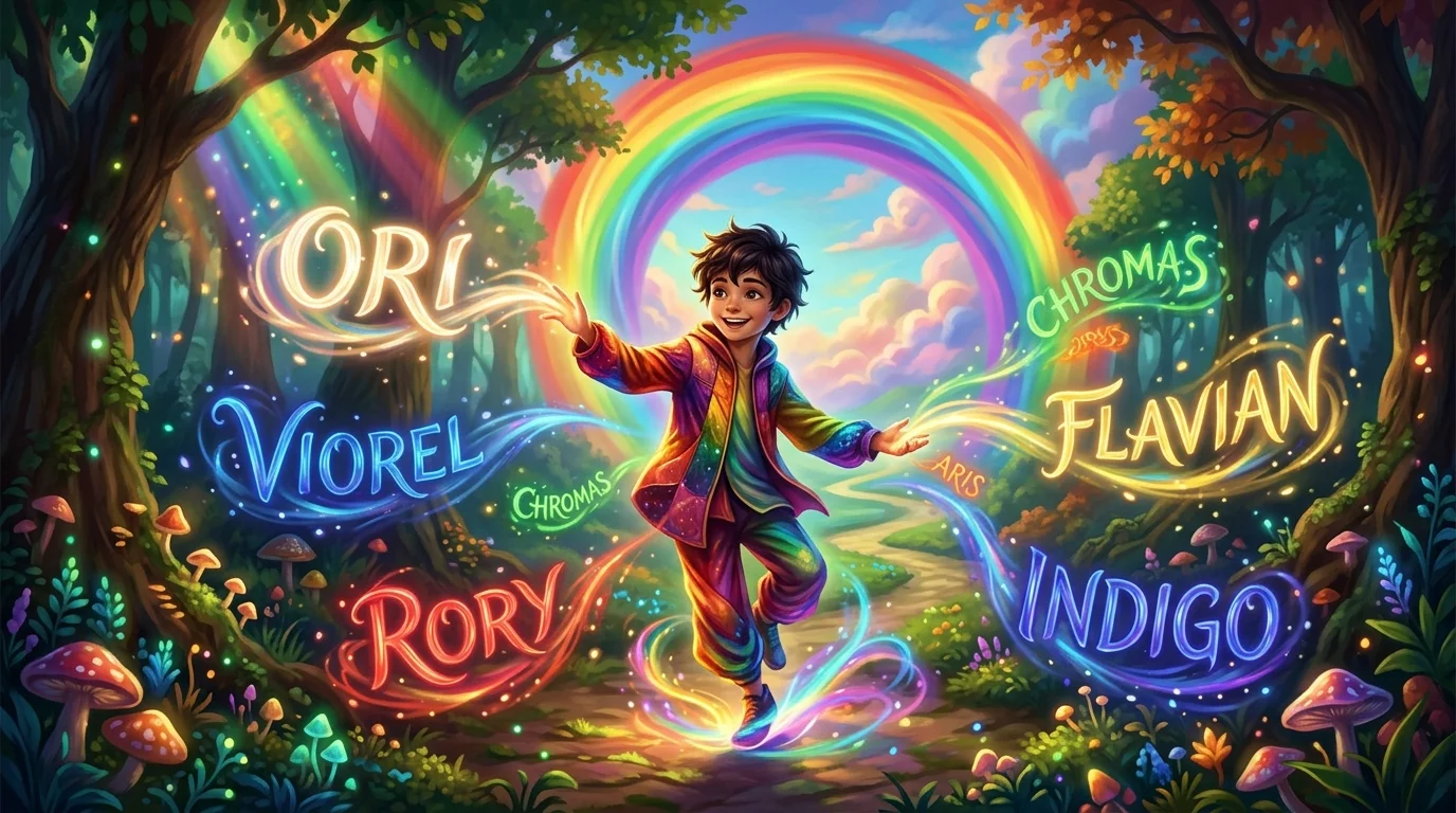 Names that mean colorful girl